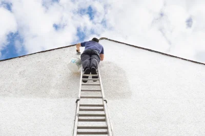 Peinture extérieure à Boufflers — façades et ravalement